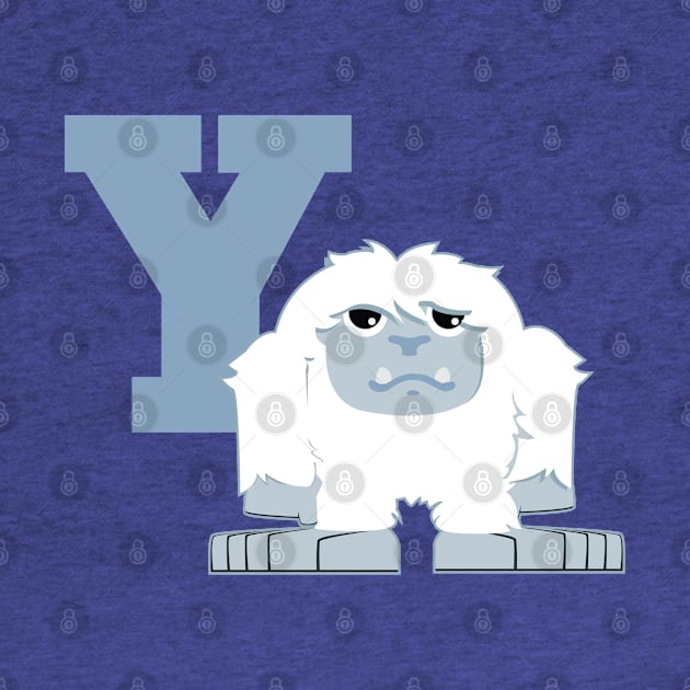 Y is for Yeti by Hedgie Designs